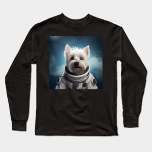 Astro Dog - West Highland White Terrier Long Sleeve T-Shirt